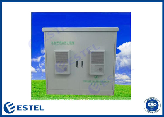 2 Compartment IP66 H1800mm Outdoor Electrical Cabinet