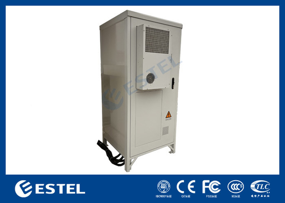 Hybrid Telecom Power System 48VDC 300A 40U Outdoor Telecom Cabinet With Cooling