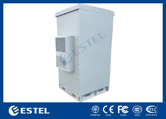 40U 19 Inch Weatherproof Rack Enclosure Anti Theft Three Point Lock
