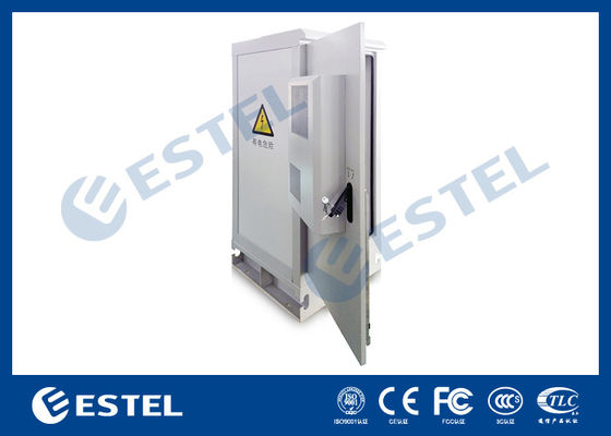 IP55 900mm Wide Outdoor Battery Cabinet With 4 Battery Trays