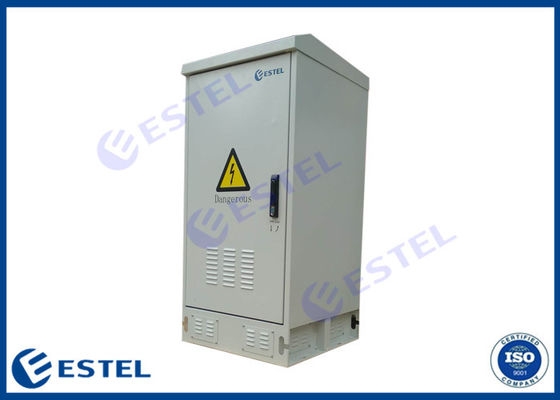 Galvanized Steel ISO9001 15U Outdoor Telecom Enclosure