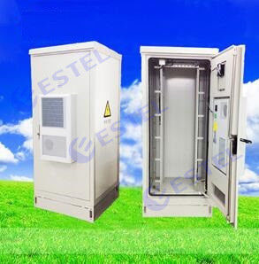 23U ESTEL Weatherproof Telecom Enclosure With Air Conditioner