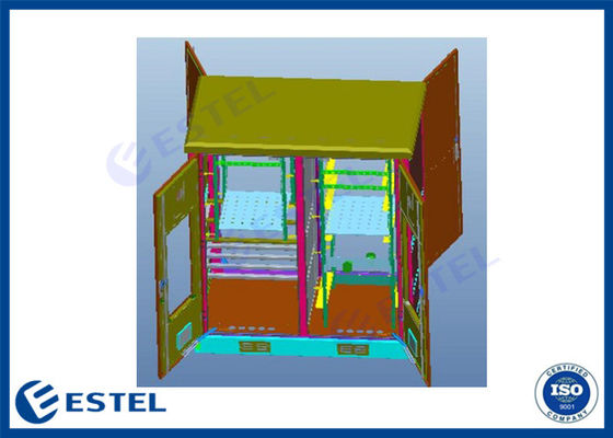 19” Rack ESTEL 1000mm Depth Outdoor Electrical Enclosure Box