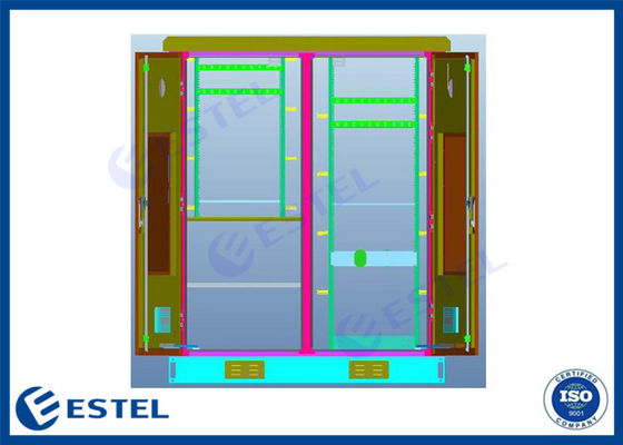 19” Rack ESTEL 1000mm Depth Outdoor Electrical Enclosure Box