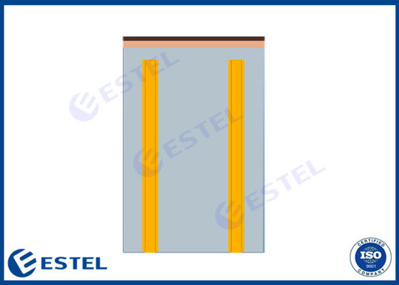 Anti Theft FCC 1150mm Height Pole Mount Battery Box