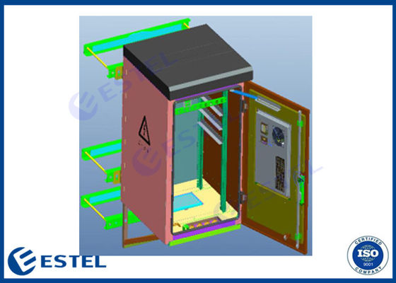 IP55 400mm Depth Pole Mount Weatherproof Enclosure