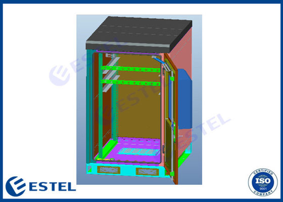 Grey IP55 20U Outdoor Weatherproof Electrical Enclosures