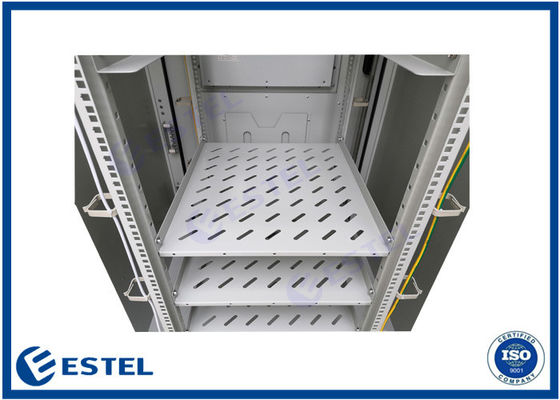 IP55 Anti Corrosive Weatherproof Rack Enclosure Double Wall With Insulation