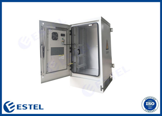 Anti Corrosion 16U Outdoor Rack Cabinet Powder Coating Floor Mount
