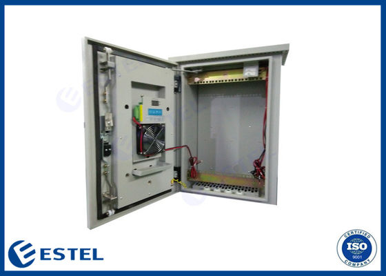 Pole Mounted Outdoor Telecom Enclosure Hot Dip Galvanized Steel Cabinet