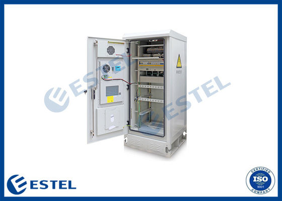 1 Compartment IP55 Outdoor Telecom Cabinet 0.5mm Galvanized Steel