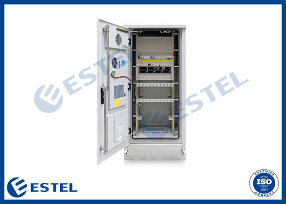 1 Compartment IP55 Outdoor Telecom Cabinet 0.5mm Galvanized Steel