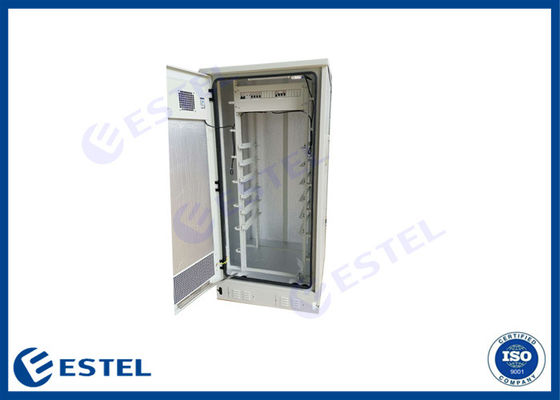 32U One Compartment Outdoor Telecom Cabinet With 20mm PEF Heat Insulation