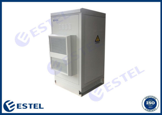 Galvanized Steel 32U Outdoor Electrical Cabinet For Electronic Equipment
