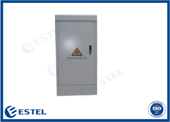 1200W Air Conditioner Anti Corrosion Outdoor Telecom Cabinets Double Doors