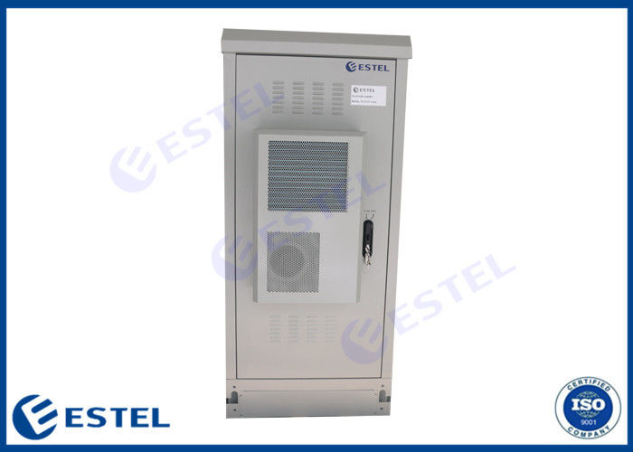 Air Conditioner Cooling 42U ISO9001 Outdoor Telecom Cabinet