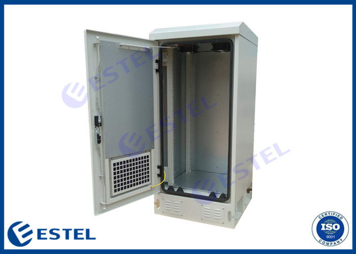 Galvanized Steel ISO9001 15U Outdoor Telecom Enclosure