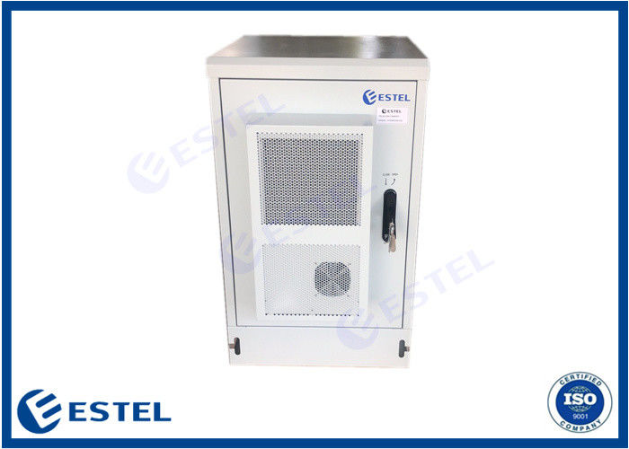 16U Anti theft Outdoor Telecom Enclosure With Thermal Insulation